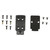 Kimber America Optic Plate, For Optic Ready Kimber 1911 to Trijicon RMR, Includes Rear Sight, Matte Finish, Black