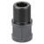 KNS Precision, Inc. AK Thread Adaptor, 14X1L to 5/8X24R, Nitride Finish, Black