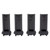 Kel-Tec 380ACP Stripper Clips, Holds 7 Rounds, Black, Pack of 4, For PR-3AT (2)