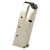 Mec-Gar USA Pistol Magazine, 9MM, 15 Rounds, Fits Browning Hi-Power Pistols, Steel, Silver, Nickel Finish (2)