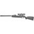 Gamo USA Swarm Whisper - Air Rifle, .177 Pellet, 1300, Black