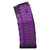Mission First Tactical EXD, Magazine, 223 Remington/5.56 NATO, 30 Rounds, Fits AR-15, Translucent Purple (2)