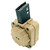 ProMag Industries Magazine, 223 Remington/5.56 NATO, 65 Round Drum, Fits AR-15, Polymer, Flat Dark Earth