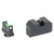 Night Fision Optics Ready Fiber Sight - Fits Glock 17/19 MOS, Black (2)