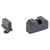 Night Fision Optics Ready Stealth - Sight, Fits Glock MOS, Black (2)