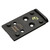 Night Fision Pistol Optic Plate - Mount, Fits Glock 17/19 MOS, Black