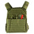 NcSTAR Laser Cut Plate Carrier - Body Armor Carrier, Green