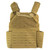 NcSTAR Quick Release Laser Cut Plate - Body Armor Carrier, Tan (2)