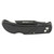 Outdoor Edge Razor Onyx - Folding Knife, Plain, 3", Black (3)