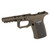 Sharps Bros. Aluminum Grip Module, Fits Ruger RXM, 7075 Aluminum Grip Frame, Cerakote Finish, Bronze, Black Aluminum Grip Panels (3)