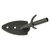 Skull Hooker Flush Wall Mount - Black