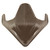Skull Hooker Skull Cap - Wall Mount, Brown
