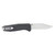 SOG Knives & Tools Flare - Folding Knife/Assisted, Straight, 3.5", Silver (2)