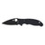 Spyderco Manix 2 - Folding Knife, Plain, 3.37", Black