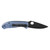 Spyderco Tenacious - Folding Knife, Plain, 3.35", Black, Blue (2)