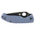 Spyderco Tenacious - Folding Knife, Plain, 3.35", Black, Blue (3)