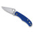 Spyderco BUG - Folding Knife, Plain, 1.27", Silver