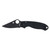 Spyderco Para 3 Salt - Folding Knife, Plain, 2.93", Black