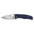 Spyderco Bodacious - Folding Knife, Plain, 3.63", Silver