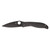 Spyderco Mantra 4 - Folding Knife, Plain, 3.34", Black