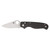 Spyderco ButtonUp - Folding Knife, Plain, 3.27", Silver