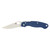 Spyderco Military 2 - Folding Knife, Plain, 4", Silver