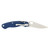 Spyderco Military 2 - Folding Knife, Plain, 4", Silver (2)