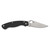 Spyderco Military 2 - Folding Knife, Plain, 4", Black, Silver