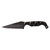 Stroup Knives BRAVO 5 - Fixed Blade Knife, Plain, Black