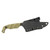Stroup Knives BRAVO 5 - Fixed Blade Knife, Plain, Black (3)