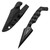 Stroup Knives ULNM - Fixed Blade Knife, Plain, Black