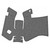 TALON Grips Inc Granulate - Grip Accessories, Fits Glock Generation, Black
