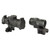 Trijicon MRO SD Patrol - 1X, 25mm, 68 MOA & 2 MOA, Red Dot, Black (2)