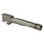 True Precision Pistol Barrel, 9MM, Threaded 1/2X28, Fits Ruger RXM, DLC Finish, Black (2)