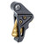 Tyrant CNC I.T.T.S. Trigger Shoe, Fits Springfield Hellcat/Hellcat Pro, Matte Finish, Black with Gold Safety Blade