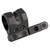 Leapers, Inc. - UTG M-LOK Offset Flashlight Ring Mount, Low Profile, Comes with Two Inserts to fit 27mm, 25.4mm (1"), or 20mm, Flashlight Tube Diameters, Black Finish, Includes M-LOK Steel Locking Nuts, Screws, and Allen Wrench for Simple and User Fr (4)