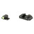XS Sights R3D - Night Sight, S&W Bodyguard .380 2.0, Green