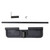 CMC Triggers Ejection Port Cover - Dust Cover, Black