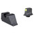 Trijicon Suppressor/Optic Height HD XR - Night Sight, Fits Glock 17/19/26/27/33/34, Yellow Outline