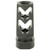 Fortis Manufacturing, Inc. Muzzle Brake, 9MM, 1/2X28, Black Finish