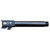 Backup Tactical Barrel, 9MM, Nitride Finish, Black, 1/2X28 Thread Pitch, Fits GLOCK 17 Gen1-4