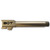 Backup Tactical Barrel, 9MM, Matte Finish, Flat Dark Earth, 1/2X28 Thread Pitch, Fits GLOCK 19 Gen1-6