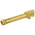Agency Arms Mid Line - Barrel, 9MM, Fits Glock 19 Gen 5, Gold