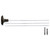 Hoppe's Rod Set, For .22 Caliber Rifle, 3 Piece, Aluminum, Poly Bag