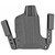 BlackPoint Tactical Mini Wing IWB - Inside Waistband Holster, Fits Glock 43X, Right Hand, Black