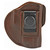 1791 Gunleather 4 Way Holster - Inside Waistband Holster, Fits Glock 17/19/22/23, Size 5, Right Hand, Brown