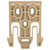 Safariland Model 6004-19 Quick Locking System Holster Fork, Single Kit Only, Coyote Brown Finish