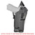 Safariland 6390RDS - Duty Holster, Fits Glock 17 with Light, Right Hand, Black