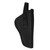 Bulldog Cases Deluxe - Outside Waistband Holster, Medium Frame Revolver, Right Hand, Black