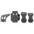 Alien Gear Holsters Photon Holster - Magazine Pouch, (1) Single Stack Magazine, Black